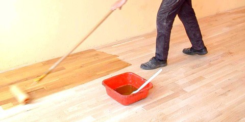 Votre parquet coloré et huilé en 1 couche